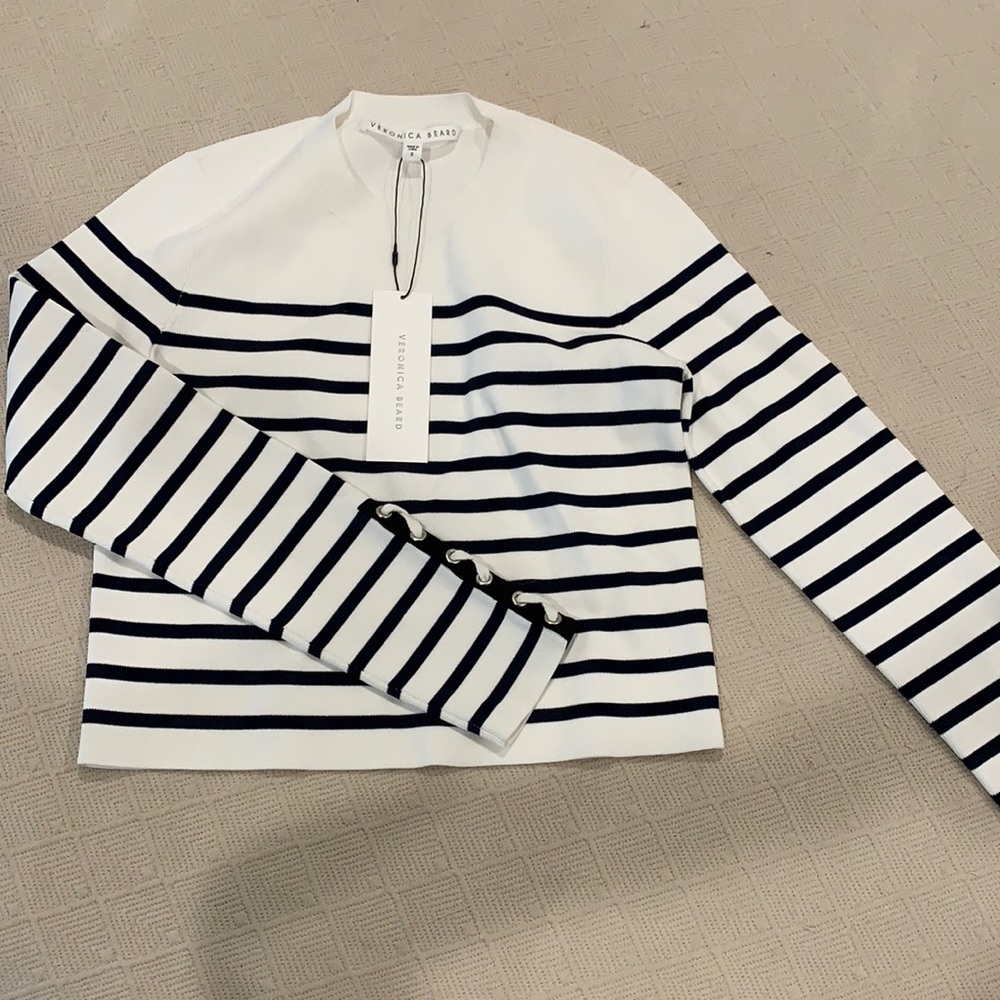 Veronica Beard - long sleeve park sweater